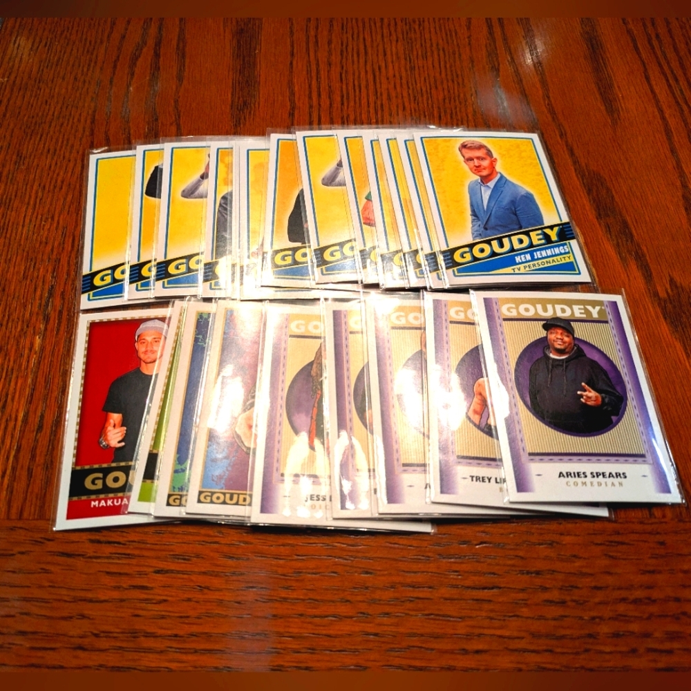 Upper Deck Goodwin Champions Goudey 22 Trading Cards Lot 🔥 UD Collection